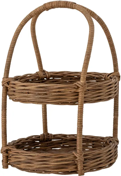 CREATIVE COLLECTION Dinna Serveringskurv, Brun, Bankuan Grass
